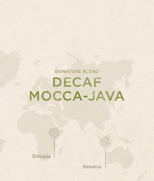 Peet's Coffee Decaf Mocca-Java Signature Blend Logo