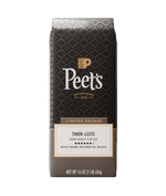 Peet's coffee bag with 'Timor-Leste' label on a white background