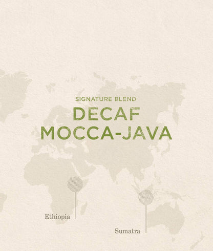 Peet's Coffee Decaf Mocca-Java Signature Blend Logo