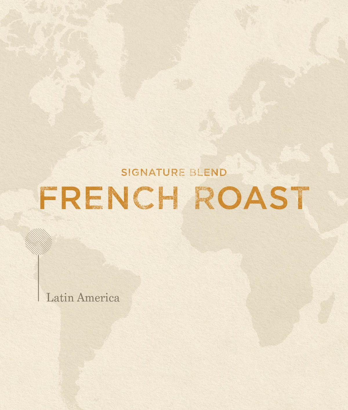 Peet's Coffee Decaf French Roast Signature Blend Logo