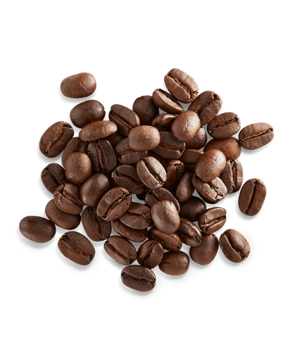 Peet's Reserve Jamaica Blue Mountain Coffee beans shown up close with detail