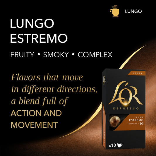 Fruity, smokey, and complex.