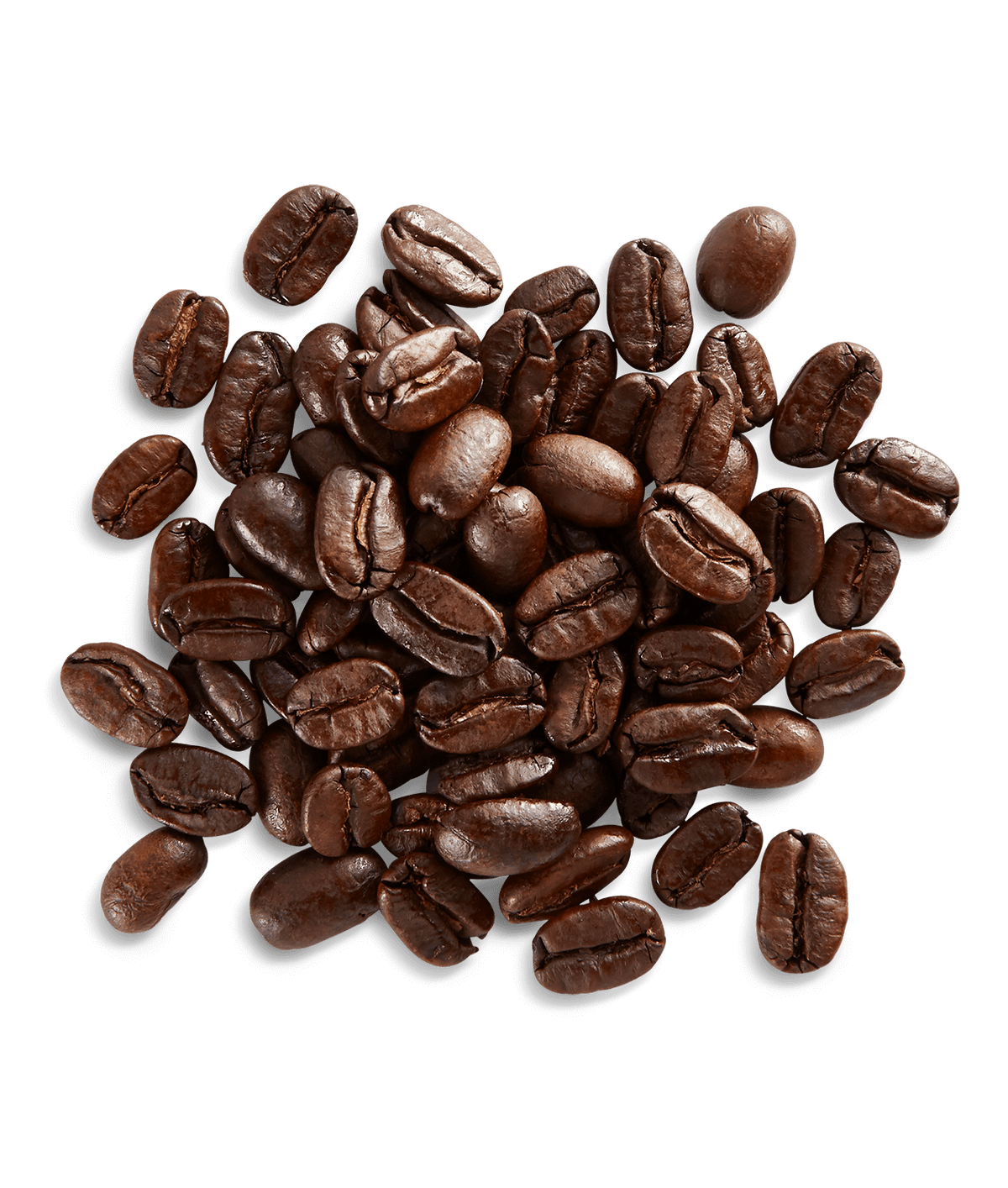 Peet's Sumatra Coffee beans shown up close with detail